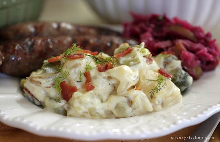 German Potato Salad | cheerykitchen.com
