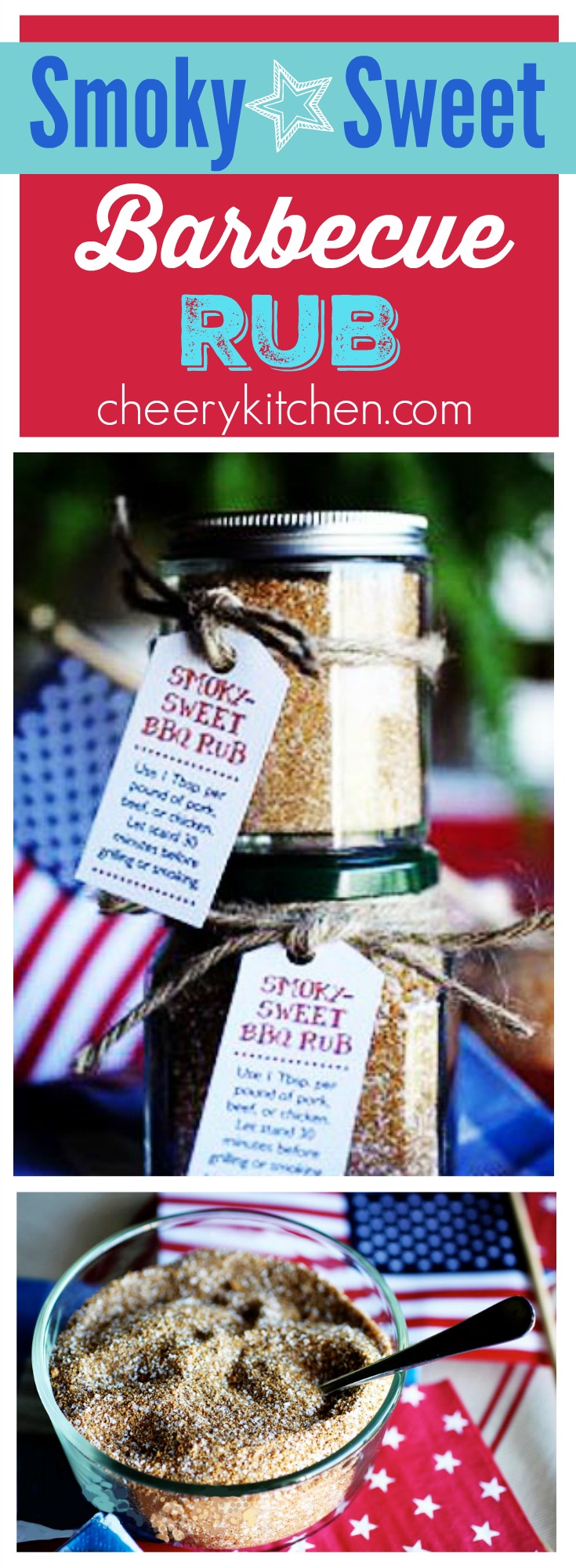 Try this Smoky Sweet Barbecue Rub on everything! You'll find it amazingly delicious on beef, pork, and chicken..it's all so good!