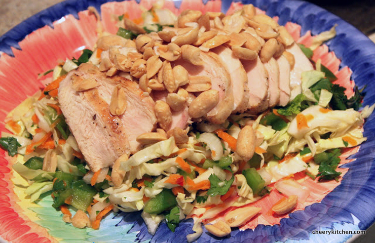 Thai Chili Lime Chicken Salad