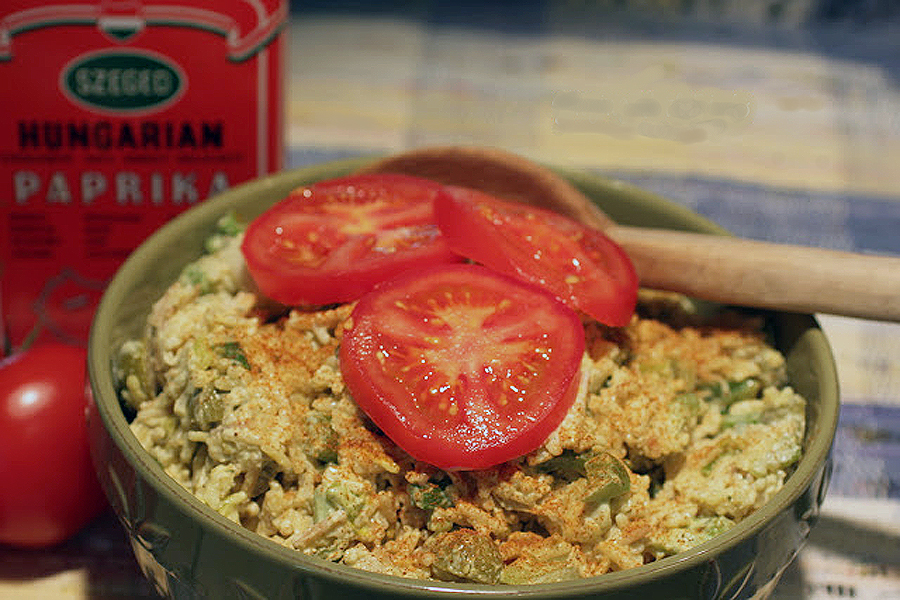 Curried Artichoke Rice Salad