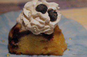 Zesty Lemon Blueberry Cake