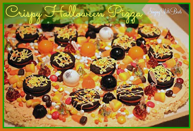 Krispy Halloween Pizza