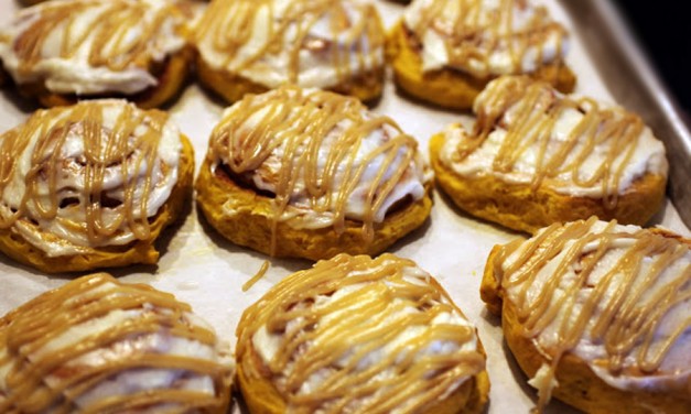 Pumpkin Cinnamon Rolls