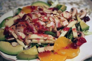Cranberry Orange Chicken Salad