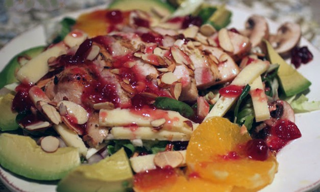 Cranberry Orange Grilled Chicken Salad