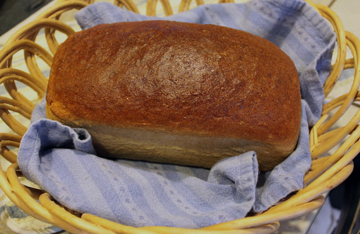 Whole Wheat Bread Recipe with Huckleberry Butter