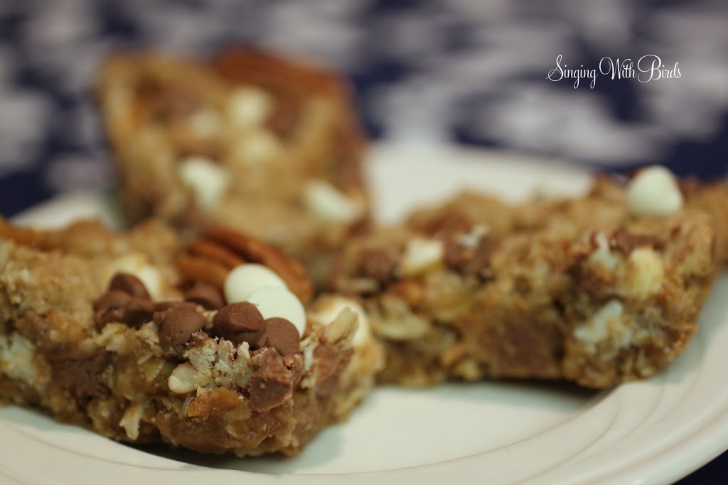 Chocolate Caramel Oatmeal Chews