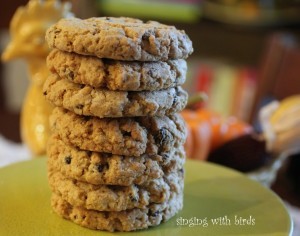 Chewy Oatmeal Cookies