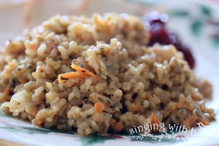 Festive Four Grain Pilaf