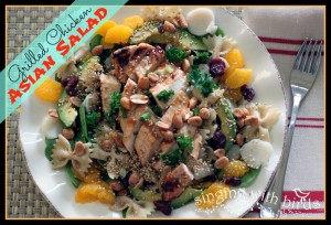 Grilled Chicken Asian Salad