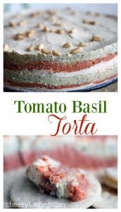 Tomato Basil Torta