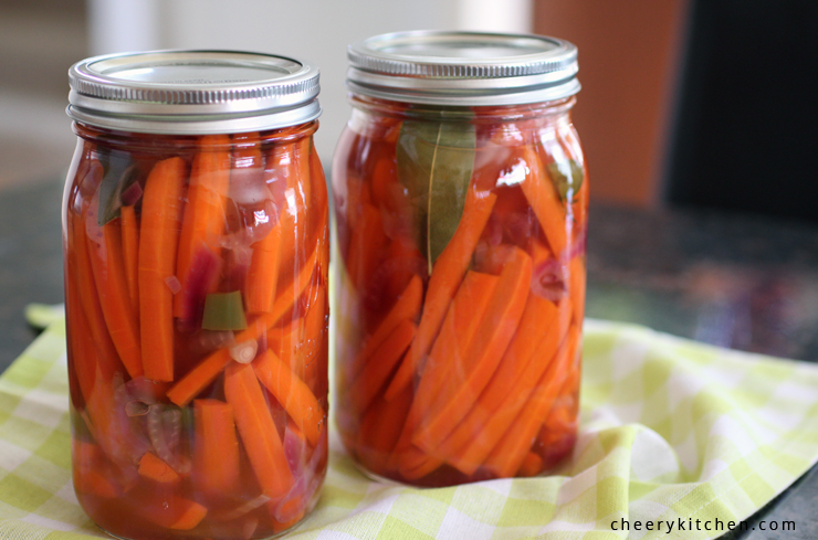 Mexican Pickled Carrots