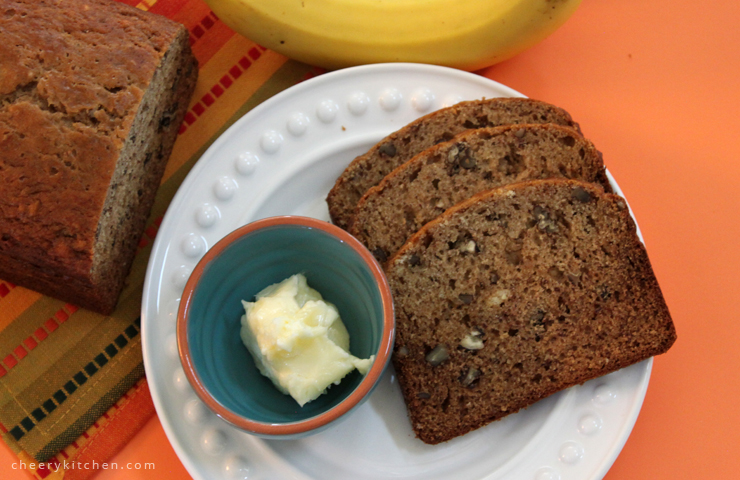 banana bread in bread maker