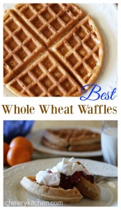 Best Whole Wheat Waffles