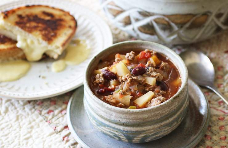 Sausage Apple Soup