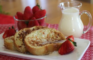 Coconut Crusted French Toast with Creamy Coconut Syrup