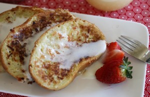 Coconut French Toast with Creamy Coconut Syrup