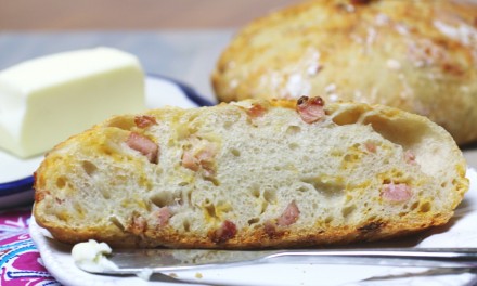 Artisan Ham & Cheese Bread