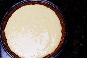 Ginger Pecan Crusted Lemon Creme Pie | cheerykitchen.com