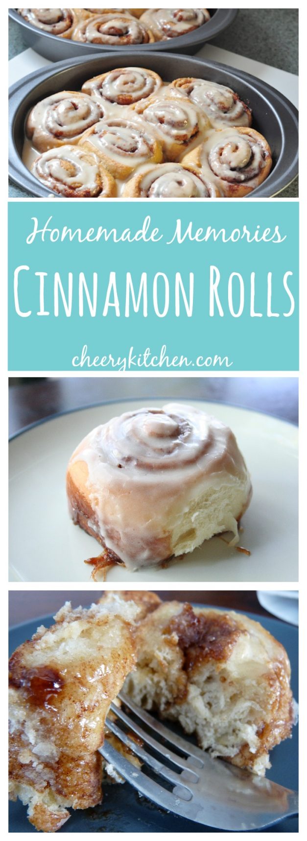 Homemade Memories: Cinnamon Rolls - Cheery Kitchen