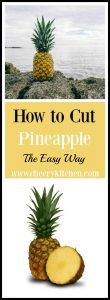 Do you hate to cut pineapple as much as I do? Well, stop working so hard because we have just the thing to make it easy as 1-2-3!